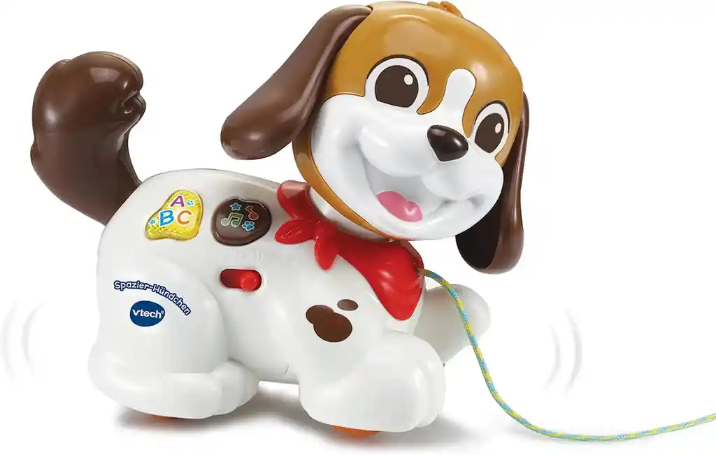 Juguete Estimulación Perrito De Arrastre Paseos Para Bebés