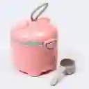Recipiente Para Leche En Polvo A Rosado