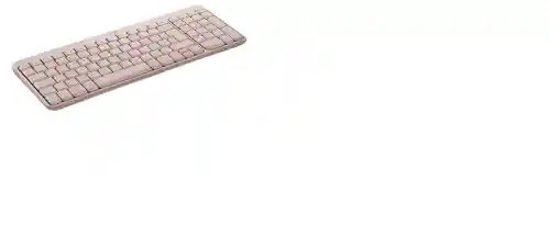 Teclado Logitech Compacto Bluetooth Inalambrrico K250 Rosado Español