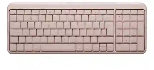 Teclado Logitech Compacto Bluetooth Inalambrrico K250 Rosado Español