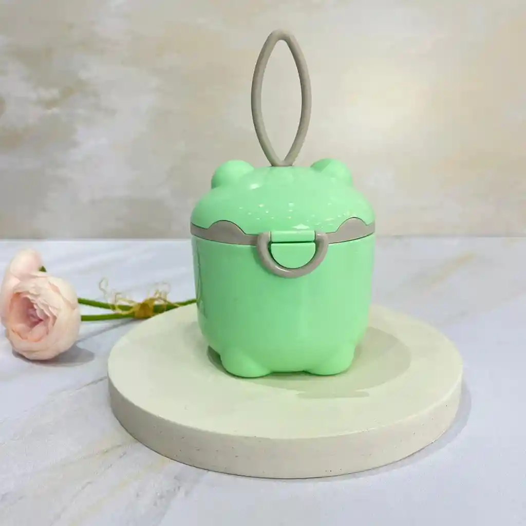 Recipiente Para Leche En Polvo A Verde