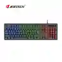 Teclado Alámbrico Retroiluminado K348 Jertech Conexión Usb