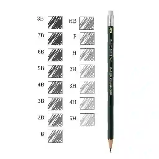 Lapiz Faber Castell H Para Dibujo