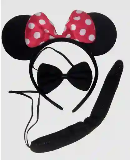Halloween Set De Ratona Minnie Mouse 3pcs