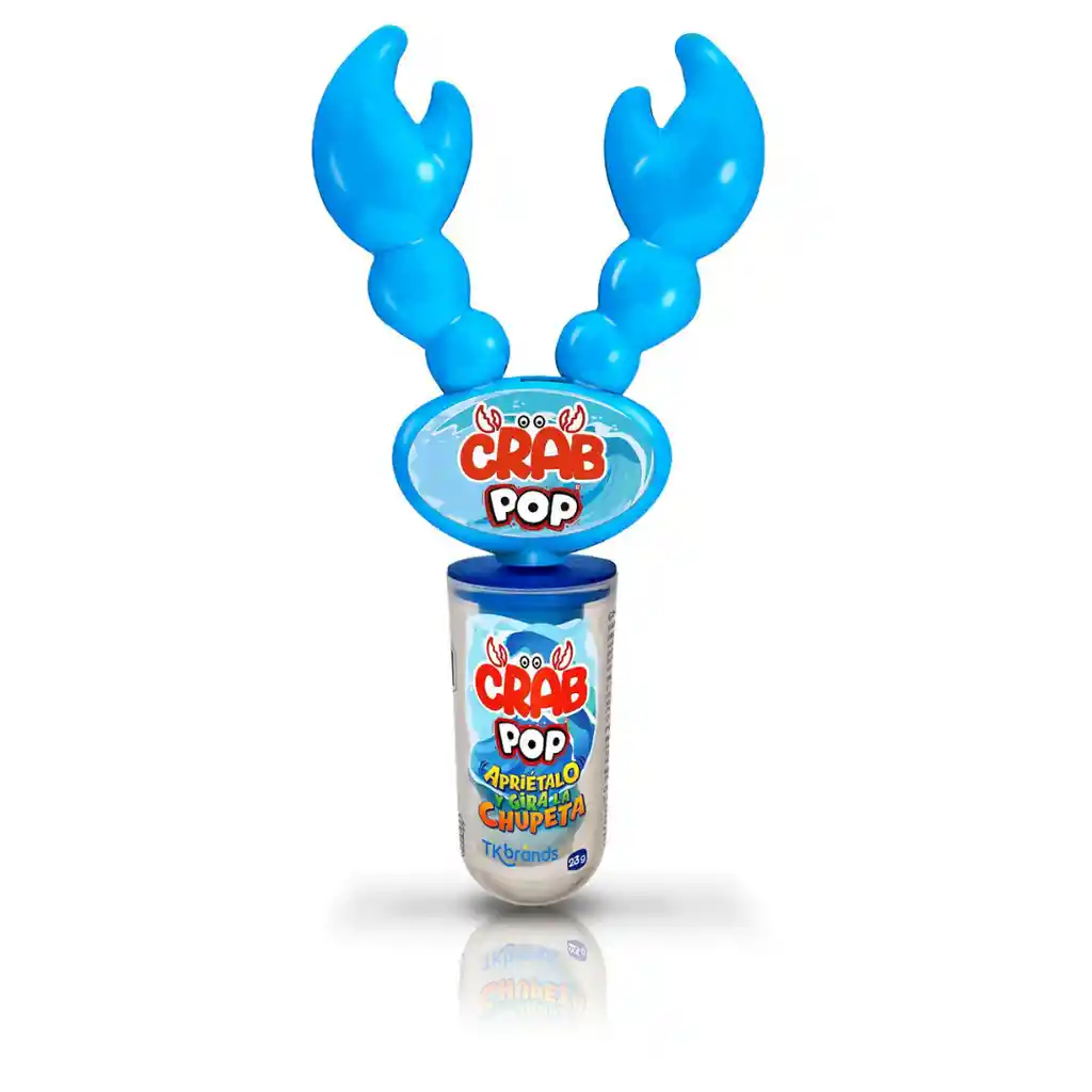 Dulce Juguete Crab Pop Display (6 Unidades)