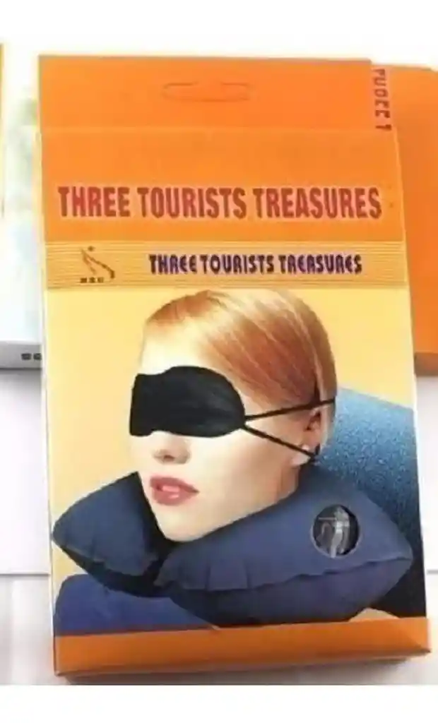 Kit Viajero, Almohada, Cojín Tapa Ojos, Oído, Cojín.