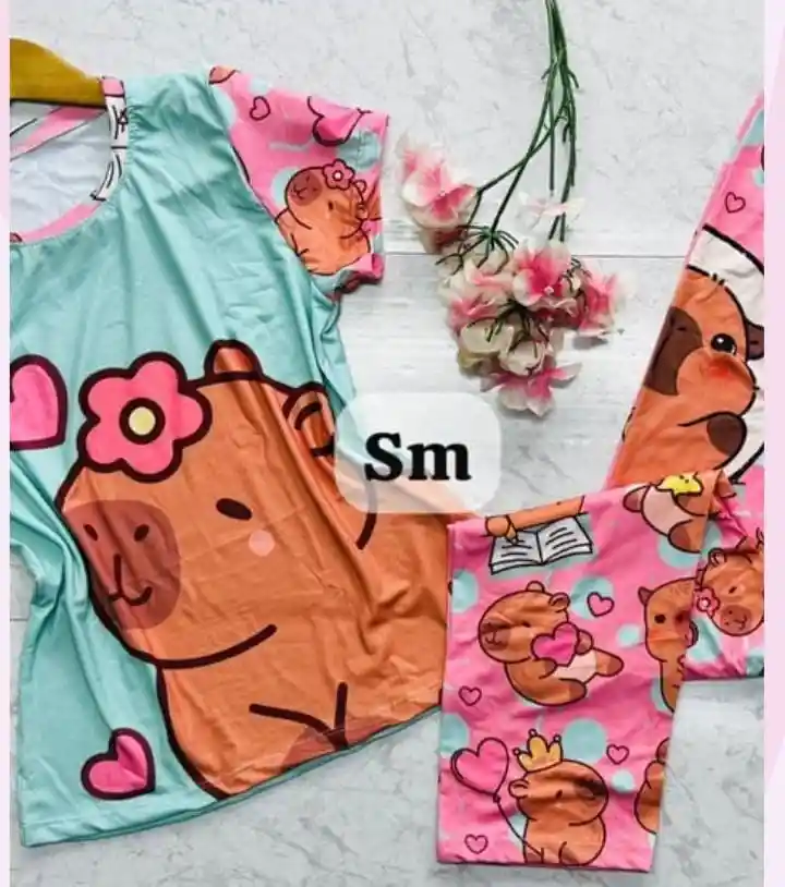 Pijama Dama Piel De Durazno S/m