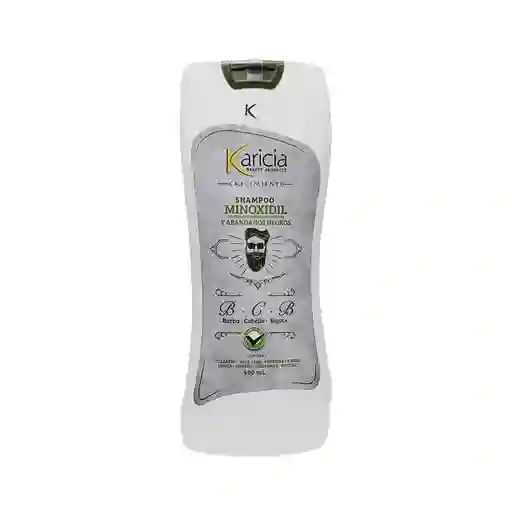 Shampoo Karicia Minoxidil Para Caballero