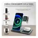 Cargador Inalámbrico 3 En 1 Plegable