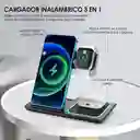 Cargador Inalámbrico 3 En 1 Plegable