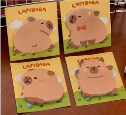 Post It Notas Adhesivas Con Diseño Capybara