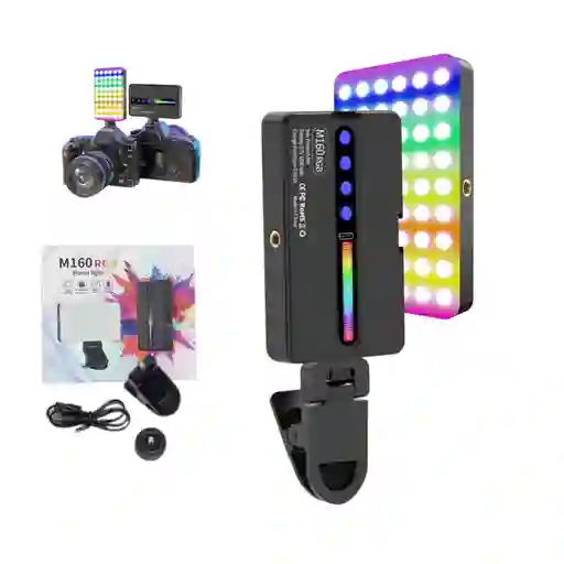 Panel Led M160 Recargable | Para Celular Y Camara