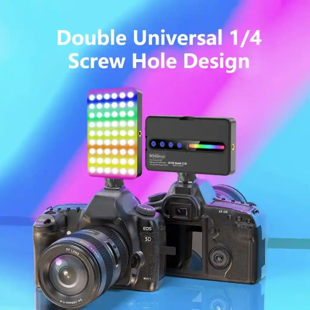 Panel Led M160 Recargable | Para Celular Y Camara