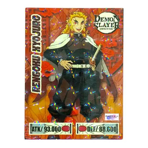 50 Sobres De Cartas Demon Slayer Coleccionables Intercambiable