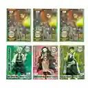 50 Sobres De Cartas Demon Slayer Coleccionables Intercambiable