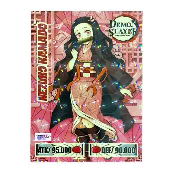 50 Sobres De Cartas Demon Slayer Coleccionables Intercambiable