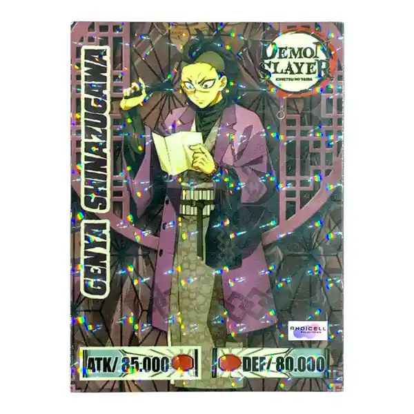 50 Sobres De Cartas Demon Slayer Coleccionables Intercambiable