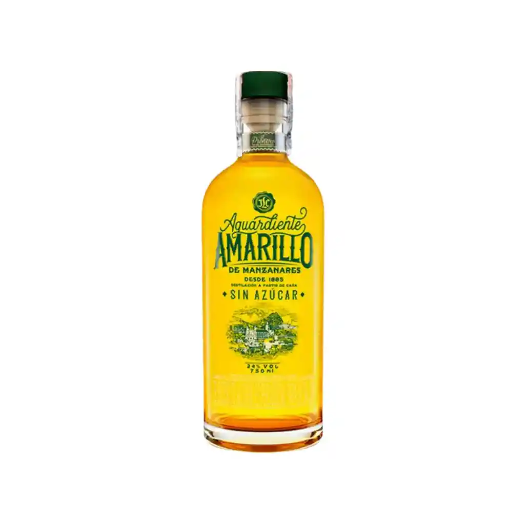Aguardiente Amarilla De Manzanares Media