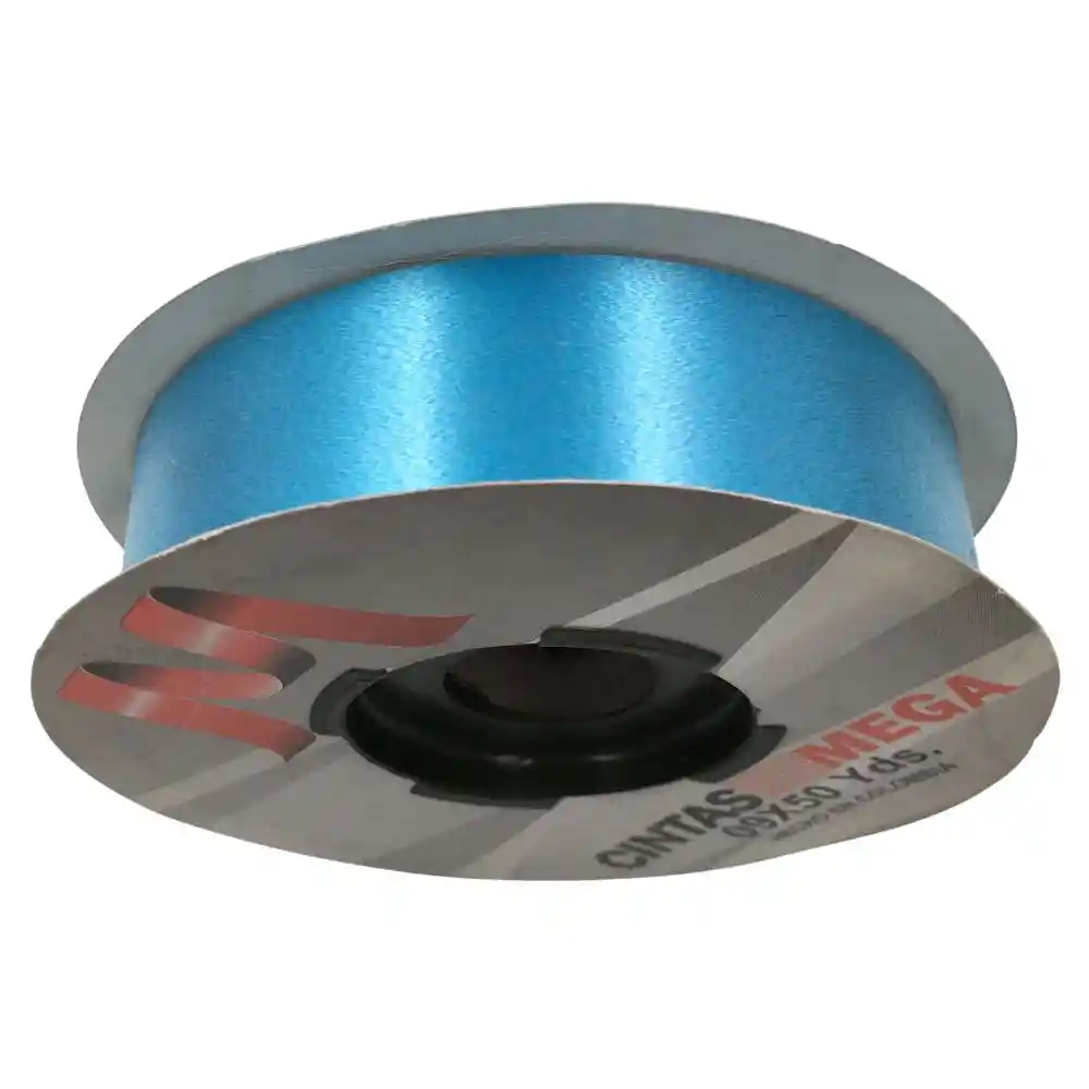 Cinta De Papel Para Moños 9 X 50 - Azul Medio