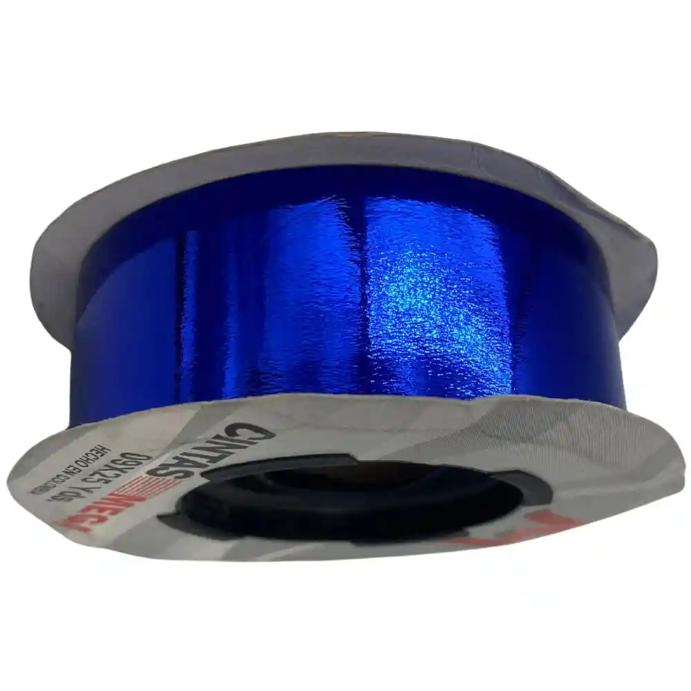 Cinta Papel Metalizada 9 X 25 - Azul Rey