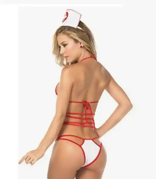 Disfraz Body Enfermera Cosplay Sexy