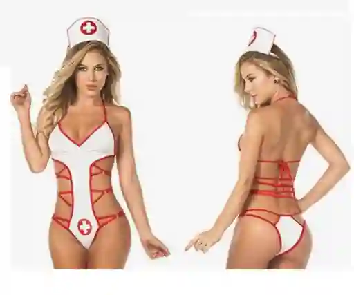 Disfraz Body Enfermera Cosplay Sexy
