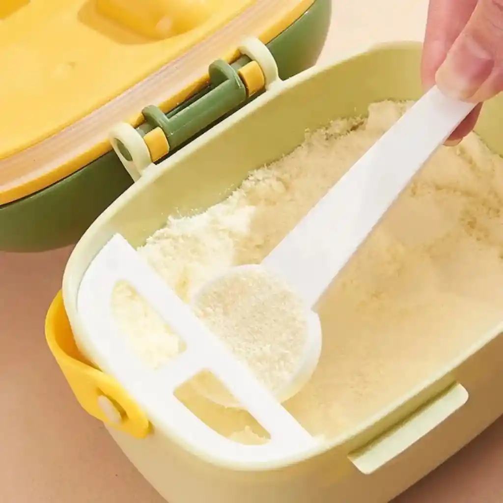 Recipiente Para Leche En Polvo B Verde