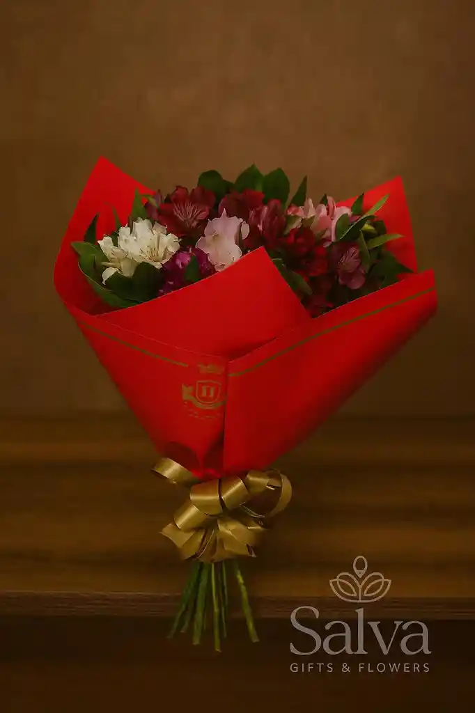 Bouquet Astromelias