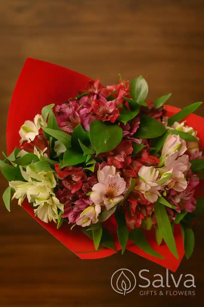 Bouquet Astromelias