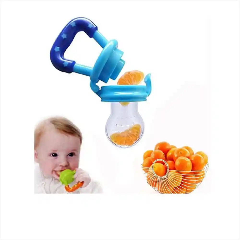 Chupo Silicona Alimentador Fruta Mordedor Para Bebe Niño