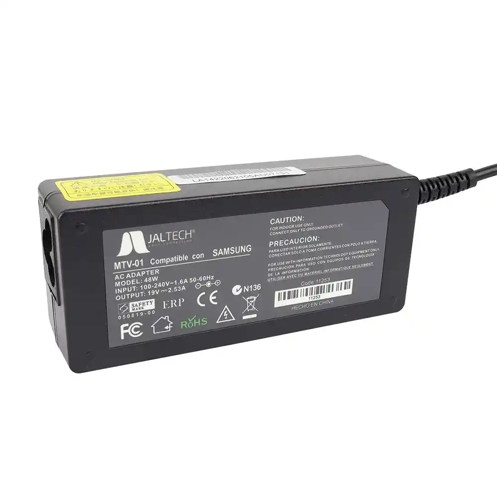 Carg. Para Monitor Y Tv Sam Lg 19v-2,53a