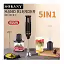 Batidora Eléctrica De Mano 5 En 1 Sokany