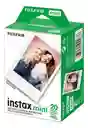 Papel Fotográfico Película Instantánea Fujifilm Instax Mini, Paquete 20 Unidades