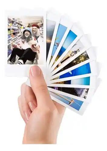 Papel Fotográfico Película Instantánea Fujifilm Instax Mini, Paquete 20 Unidades