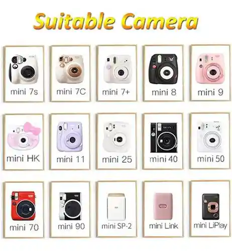 Papel Fotográfico Película Instantánea Fujifilm Instax Mini, Paquete 20 Unidades