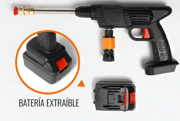 Hidrolavadora Portátil Doble Batería 48v Bt-03