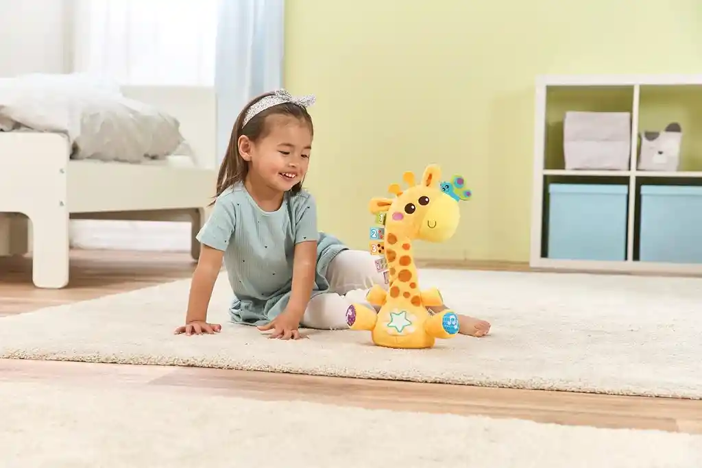 Juguete Interactivo Estimulación Jirafa Bailarina Para Bebés