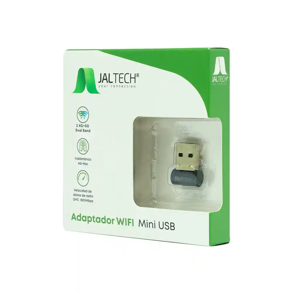 Adaptador Wifi Mini Usb Dual Band 2.4+5g