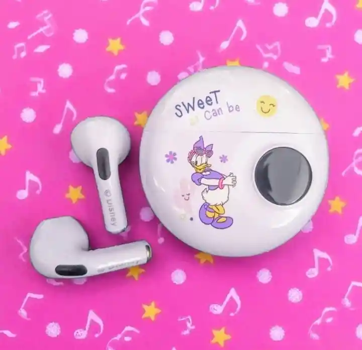 Audífonos Bluetooth Inalámbricos Disney Mickey & Friends Estuche Daisy