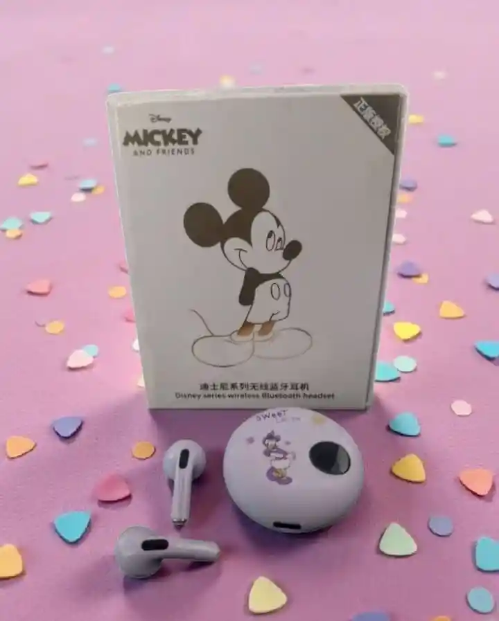 Audífonos Bluetooth Inalámbricos Disney Mickey & Friends Estuche Daisy