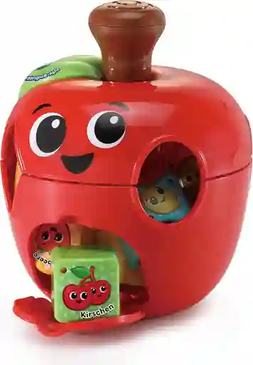 Juguete Interactivo Encajable De Figuras Manzanita Bebés