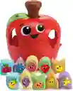 Juguete Interactivo Encajable De Figuras Manzanita Bebés