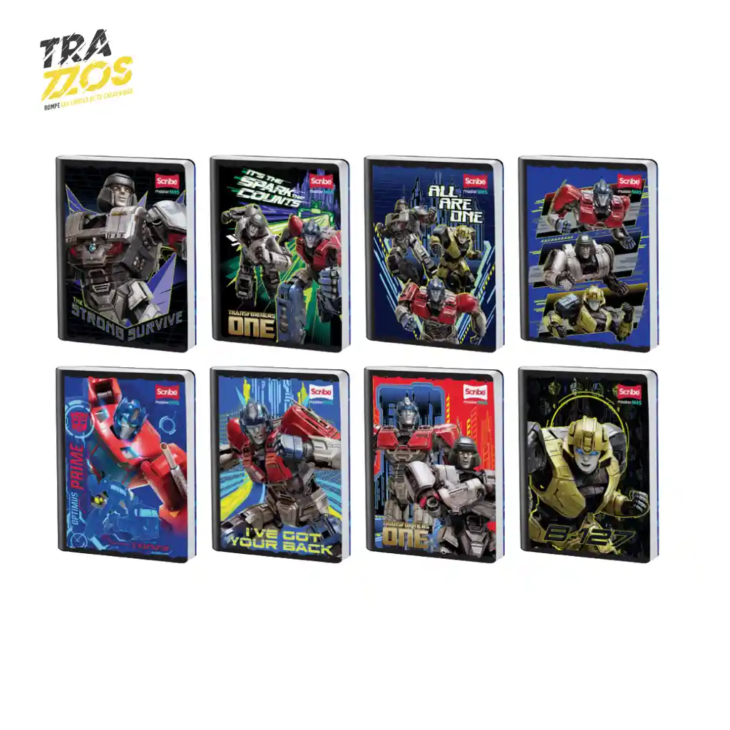 Cuaderno Master + Cosido 50hj Cuadriculado Transforme