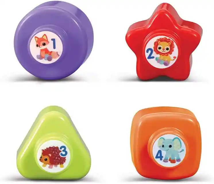 Juguete Didáctico Encajar Mi Coche De Figuras Para Bebés