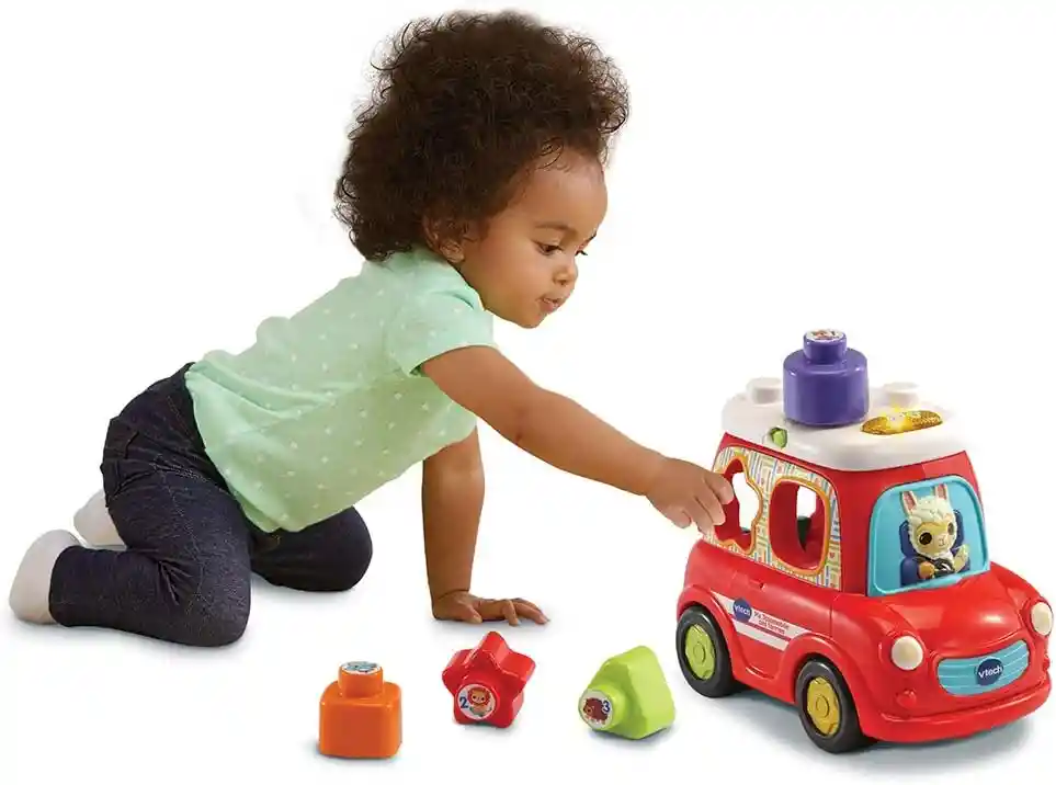 Juguete Didáctico Encajar Mi Coche De Figuras Para Bebés