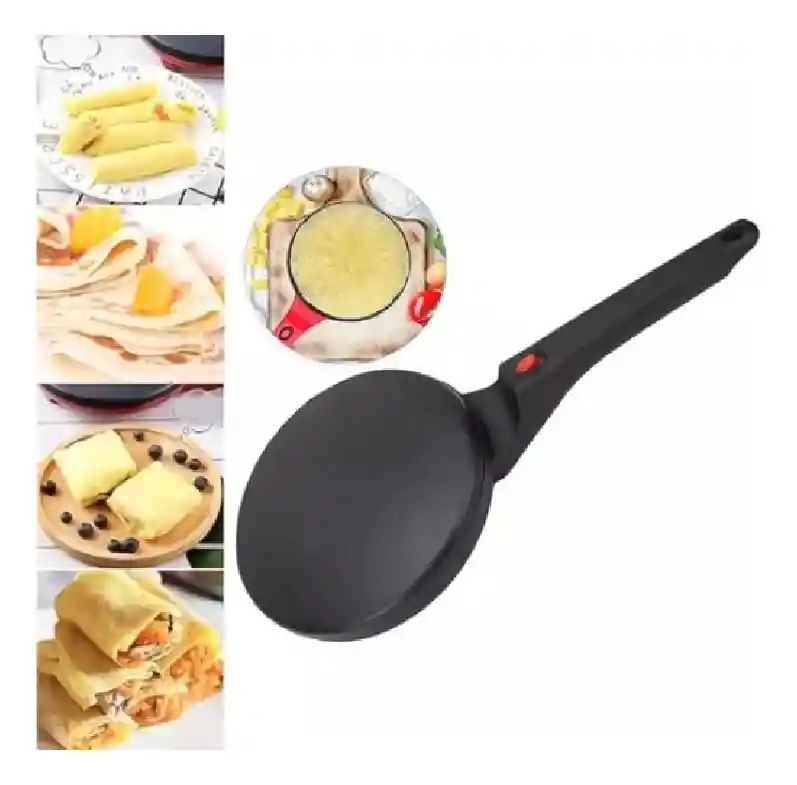 Maquina Eléctrica Crepes Sokany Antiadherente Multifunción