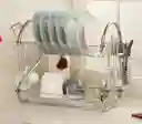 Seca Platos Escurridor Doble Cromado