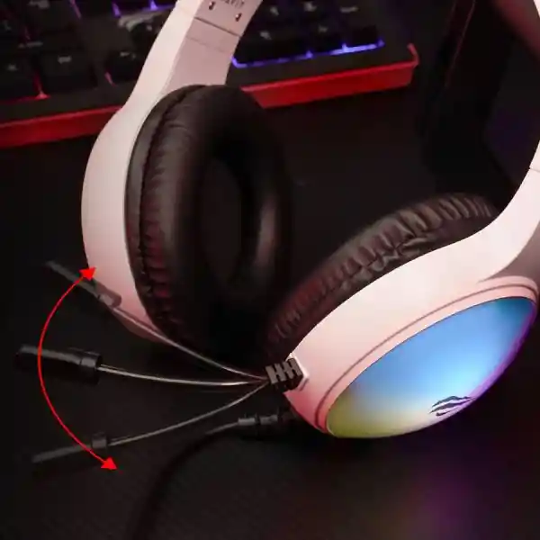 Diadema Gamer Havit Usb 7.1 H2043u Sonido Envolvente Omnidireccional