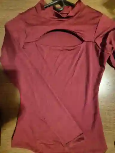 Body Manga Larga Escote