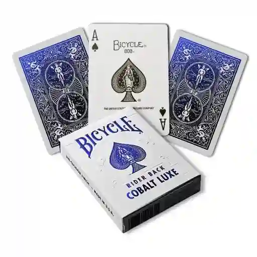 Baraja De Cartas Bicycle Cobalt Luxe + Estuche